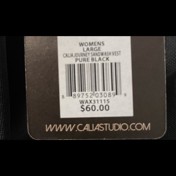 Calia Journey Sandwash Vest - Picture 2 of 2